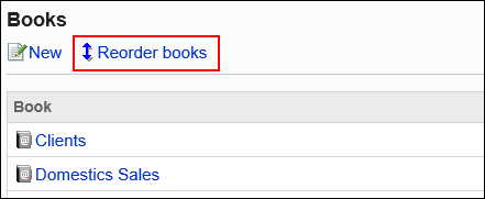 Image with action link to reorder Book
