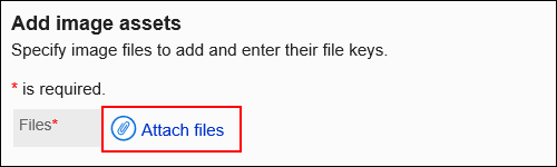 Image of file attach link