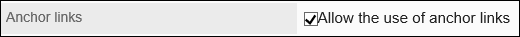 Image with "Allow the use of anchor links in comments" feature