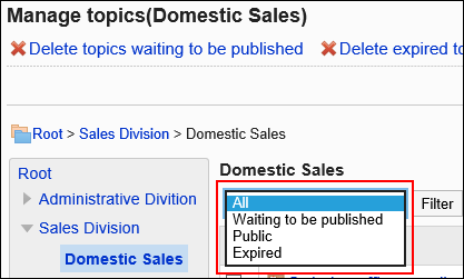 Image with topic status