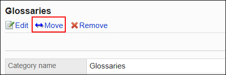 Image of a move action link