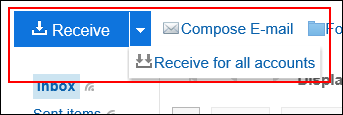 Image of a user with Receive All action link displayed
