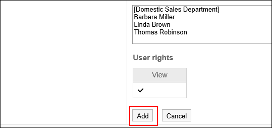 Image of the link to add