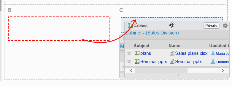 Image showing where to deploy the Portlet