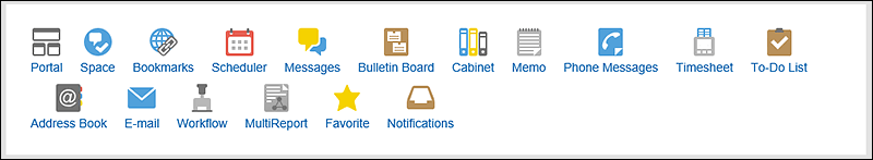 "Application Menu" portlet