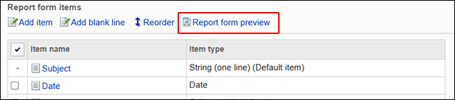 Image with a preview action link