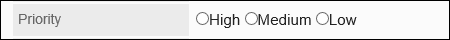 Image of radio buttons