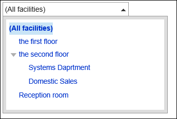 Image of a facility group having three levels