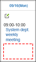 Image without appointments