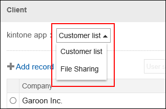 Image of selecting an app to retrieve