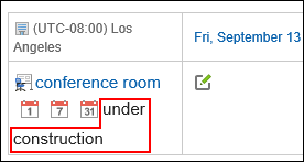 Image showing memos in scheduler