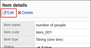 Image of the link to edit