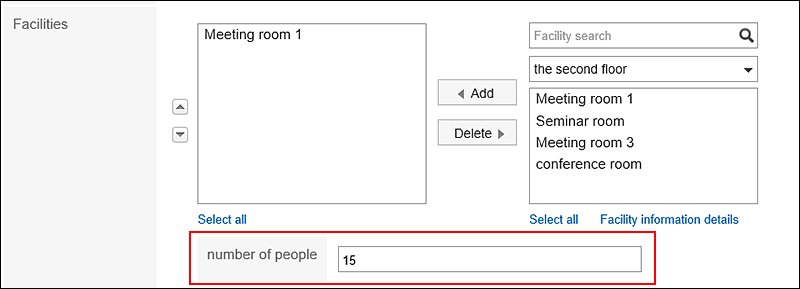 Image showing custom items on the appointment screen