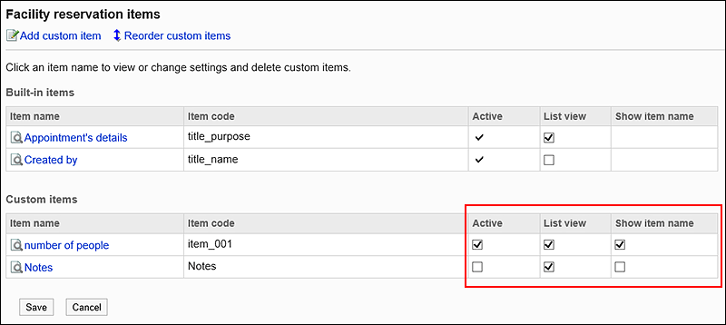 Image with setting multiple custom Items in bulk