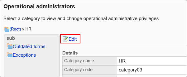 Image of an set action link
