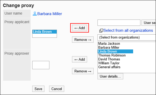 Image with additional actions linked