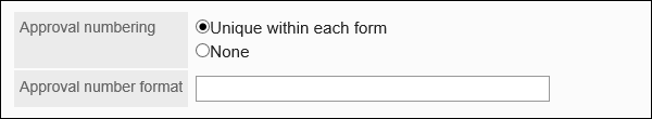 Image with the approval number format