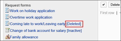 Image of delete