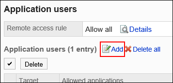 Image of the add link surrounded by the red rectangle box