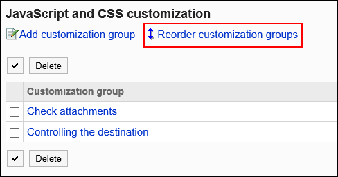 Image of a reordering action link