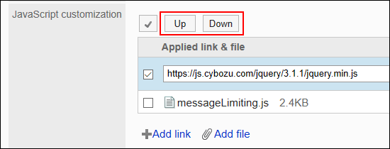 Image of a reordering action link