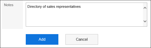 Image of entering memo