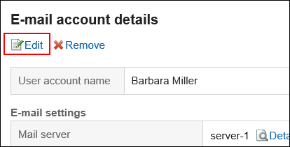 Image of the action link to edit