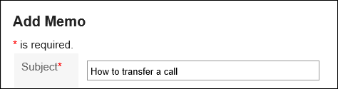 Image of entering a subject