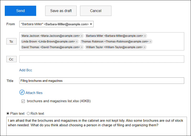 Image of "Compose E-mail"