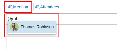 Screen capture: Selecting a user to specify as a recipient