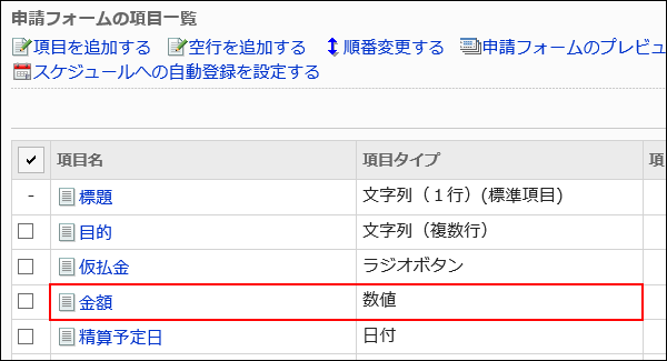 分岐項目が赤枠で囲まれた画像