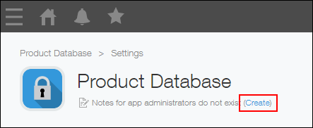 Screenshot: The "Create" button is outlined