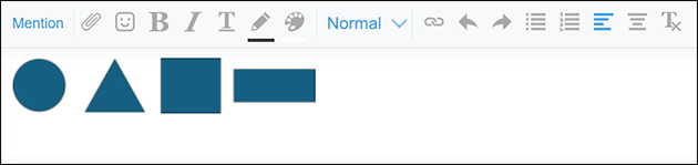 Screenshot: Pasting an image from the clipboard into a text input field